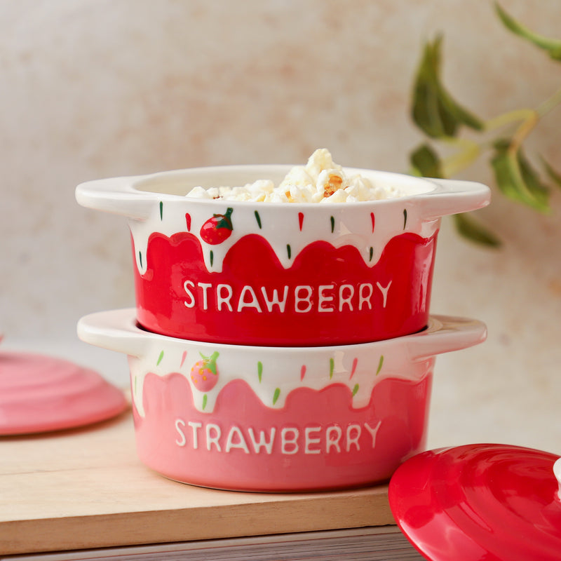 Strawberry Casserole Small - Baking Dish