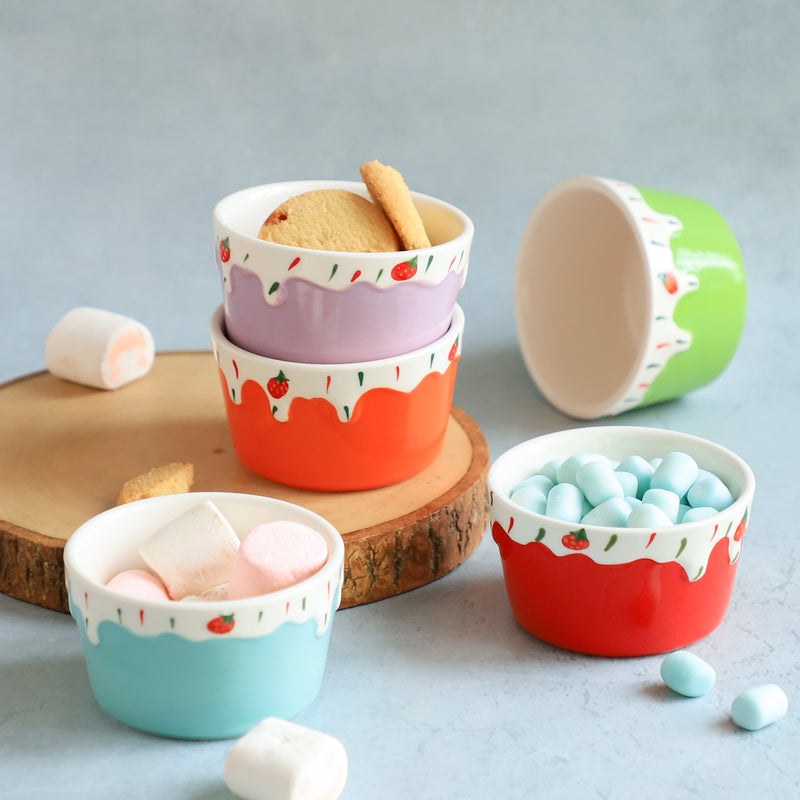 Strawberry Ramekin - Baking Dish