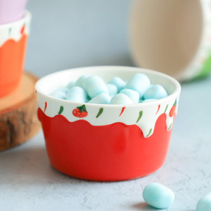 Strawberry Ramekin - Baking Dish