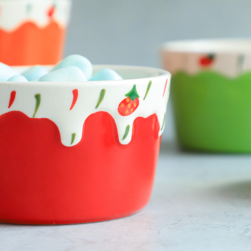 Strawberry Ramekin - Baking Dish