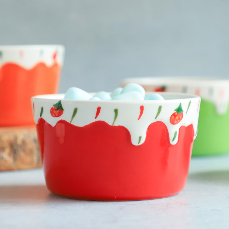 Strawberry Ramekin - Baking Dish