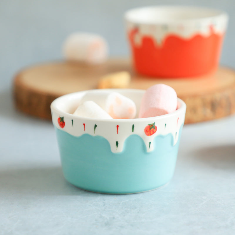 Strawberry Ramekin - Baking Dish
