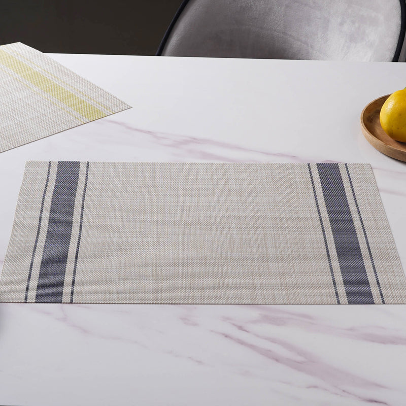 Striped Table Mat Set