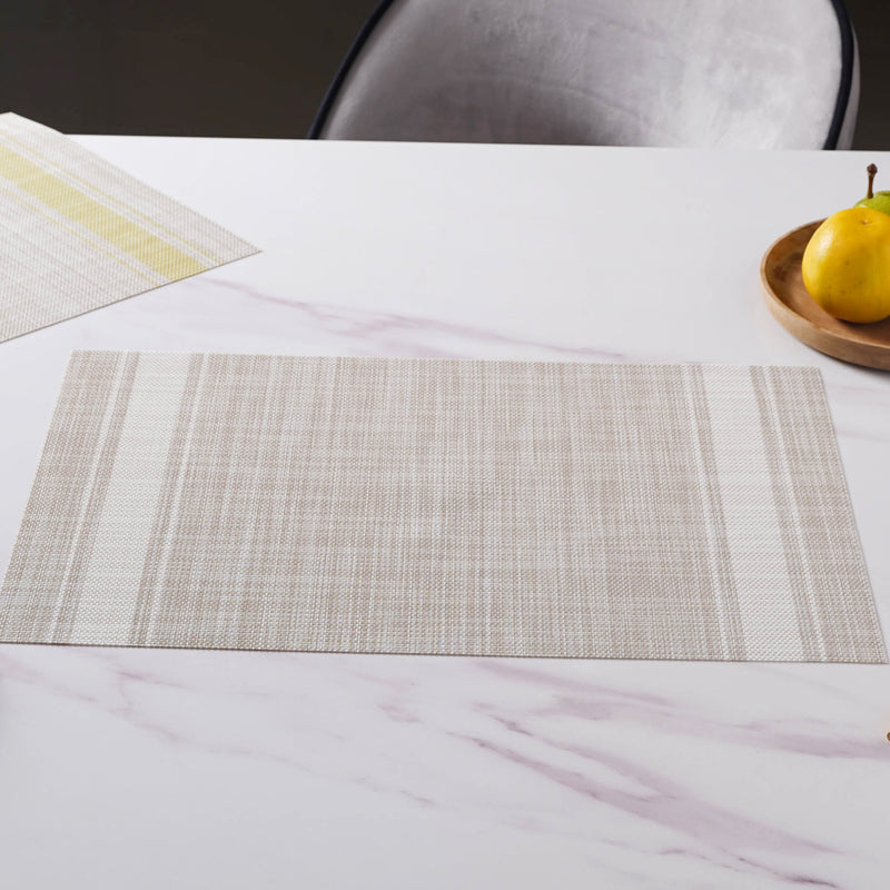 Striped Table Mat Set
