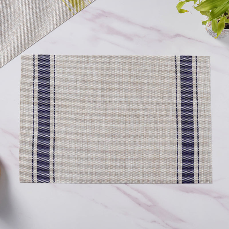 Striped Table Mat Set