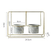 Gold Swing Planter - Indoor planters and flower pots | Home decor items