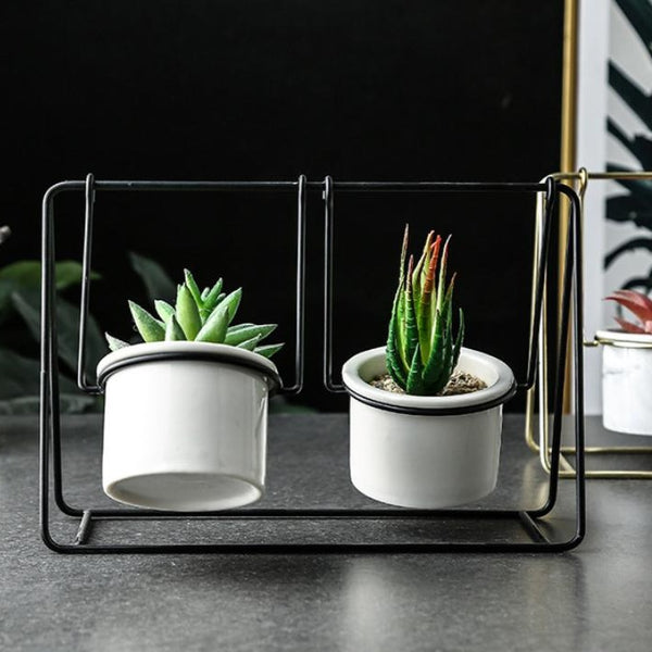 Marble Swing Planter - Plant pot and plant stands | Room decor items