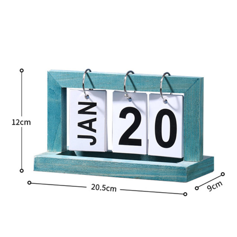 Wooden Table Calendar