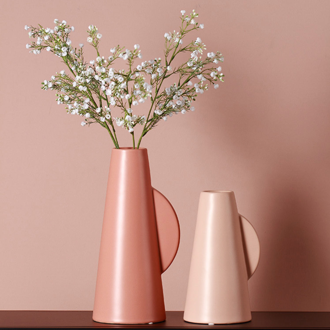 Large Unique Household Arch Vase Mold For Succulent Flower Donut