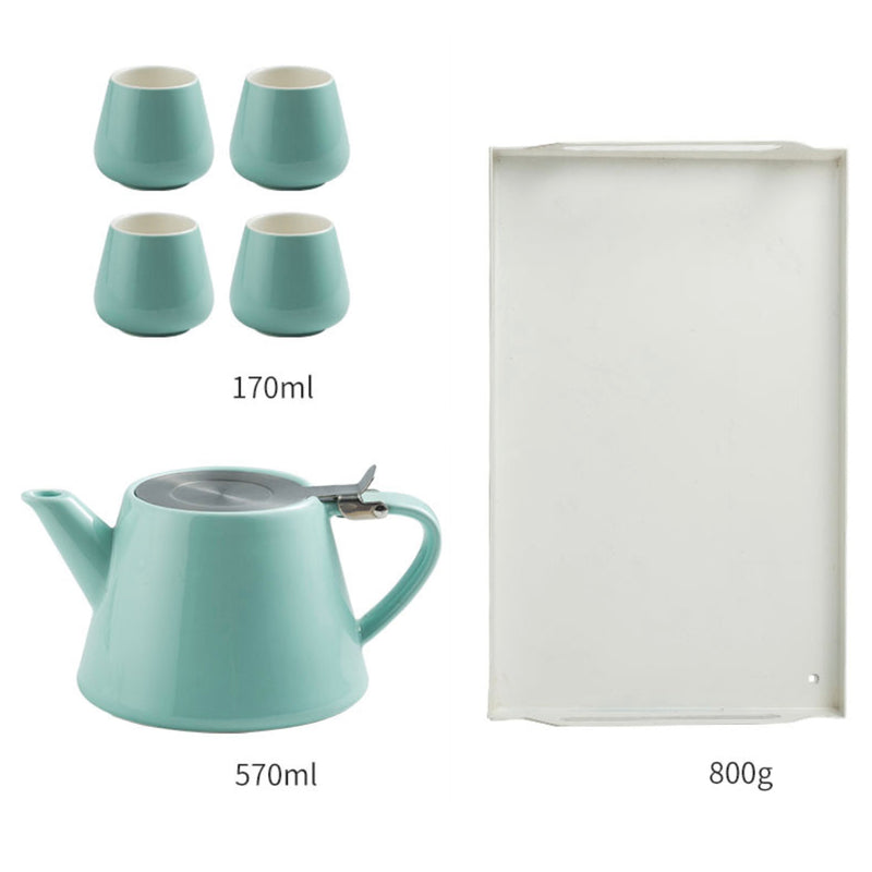 Tea Serving Set Mint - Tea cup set, tea set, teapot set | Tea set for Dining Table & Home Decor