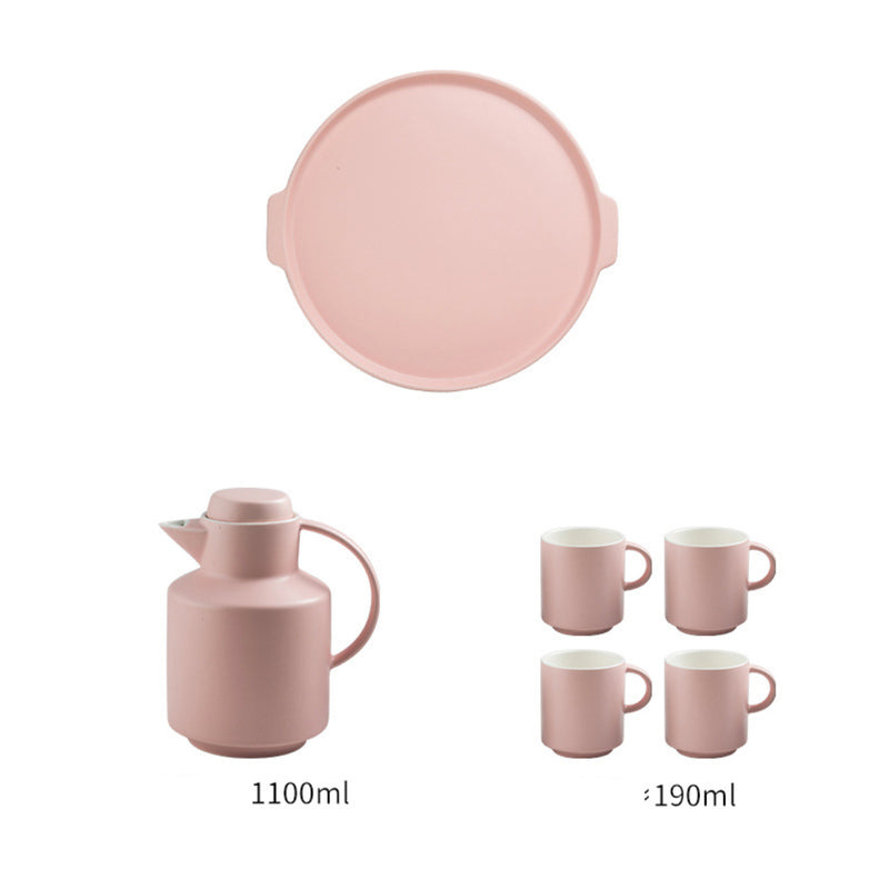 Tea Serving Set Pink - Tea cup set, tea set, teapot set | Tea set for Dining Table & Home Decor