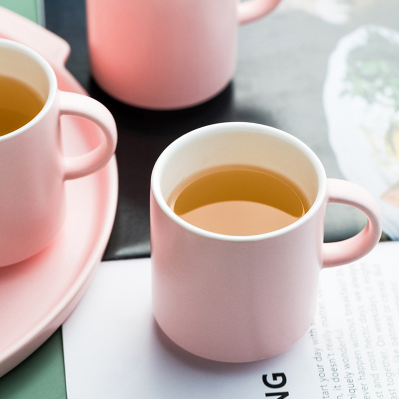 Tea Serving Set Pink - Tea cup set, tea set, teapot set | Tea set for Dining Table & Home Decor