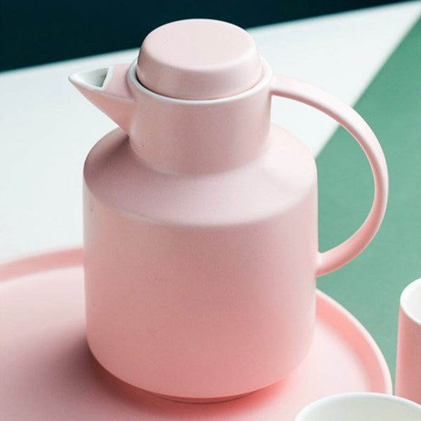 Tea Serving Set Pink - Tea cup set, tea set, teapot set | Tea set for Dining Table & Home Decor