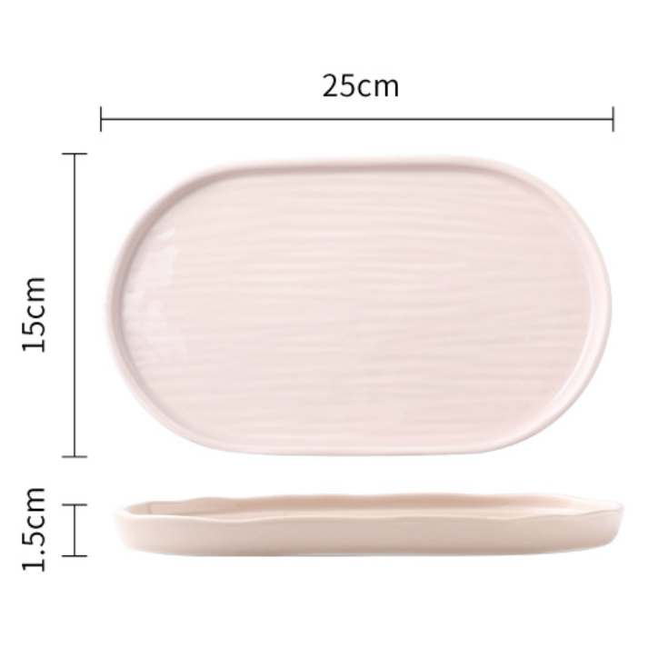 Soup Plate - Ceramic platter, serving platter, fruit platter | Plates for dining table & home decor
