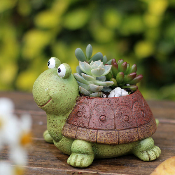 Tortoise Planter - Indoor planters and flower pots | Home decor items