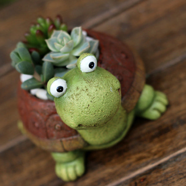 Tortoise Planter - Indoor planters and flower pots | Home decor items