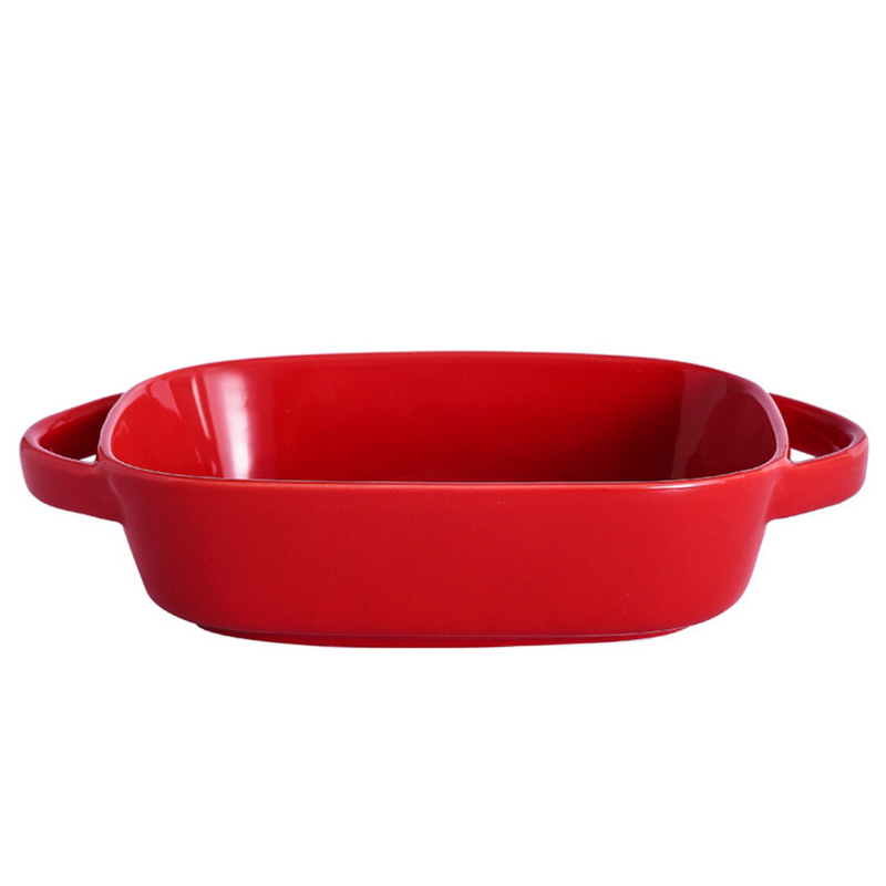Ceramic Baking Tray With Handles - Baking Dish