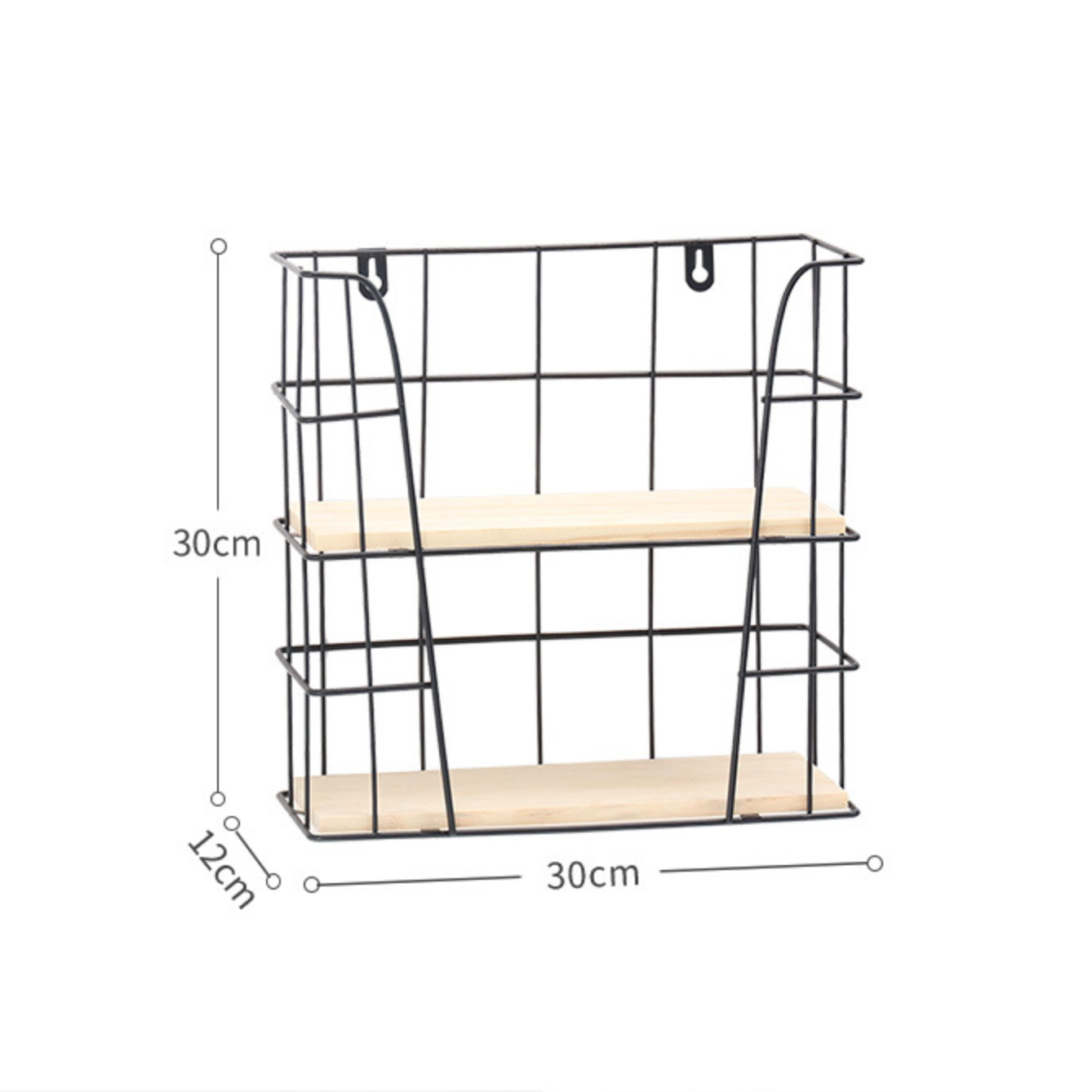 Two Tier Metal Shelf