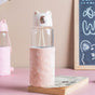 Teddy Bear Glass Bottle - Water bottle, glass bottle, cute water bottle | Bottle for Travelling