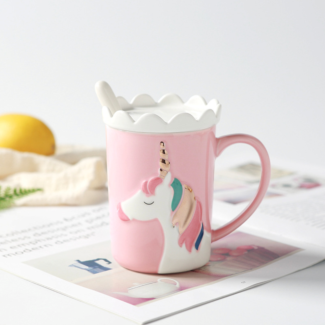 Unicorn coffee hot sale mug