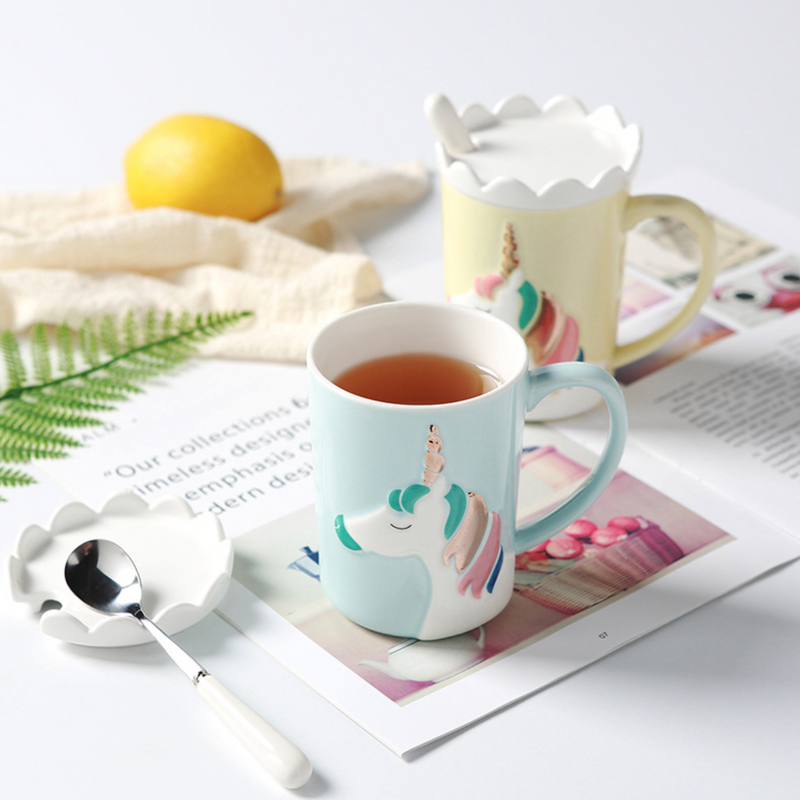 Unicorn Cup- Mug for coffee, tea mug, cappuccino mug | Cups and Mugs for Coffee Table & Home Decor