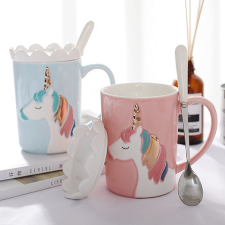 Unicorn Cup- Mug for coffee, tea mug, cappuccino mug | Cups and Mugs for Coffee Table & Home Decor
