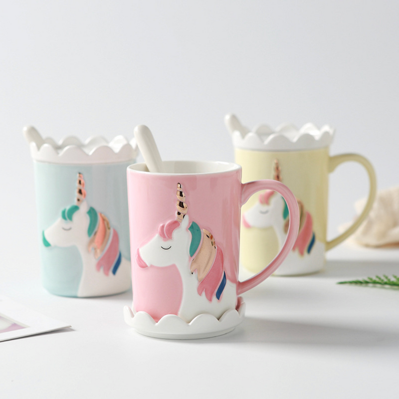 Unicorn Cup- Mug for coffee, tea mug, cappuccino mug | Cups and Mugs for Coffee Table & Home Decor