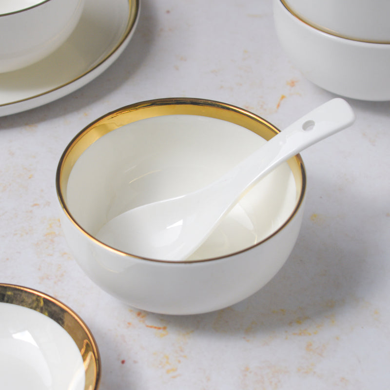 Vera White Dinnerware Set