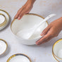 Vera White Dinnerware Set