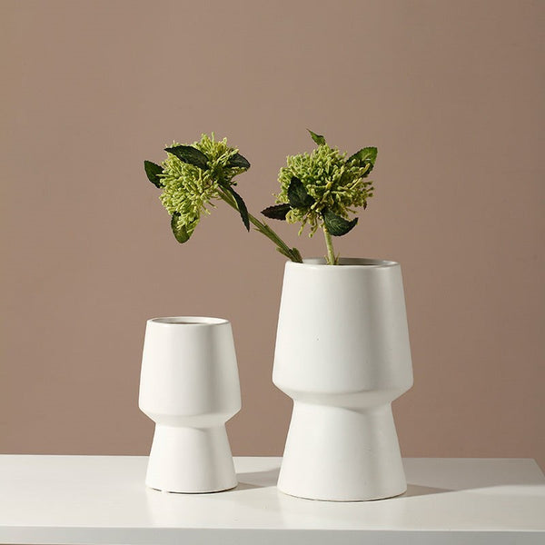 Monotone Vase - Flower vase for home decor, office and gifting | Home decoration items