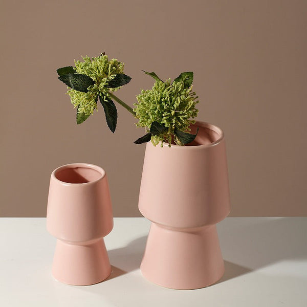 Monotone Vase - Flower vase for home decor, office and gifting | Home decoration items
