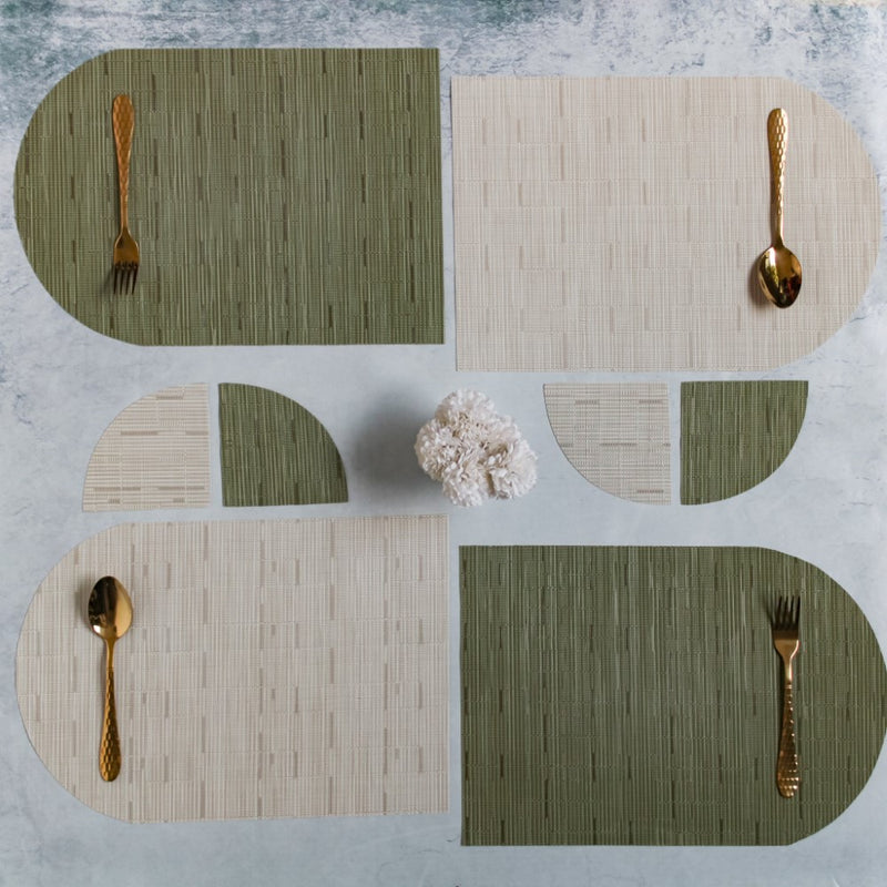 Dining Table Placemat and Coaster Set