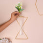 Triangular Wall Tube Vase - Flower vase for wall decoration/wall design | Living room decoration ideas