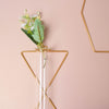 Triangular Wall Tube Vase - Flower vase for wall decoration/wall design | Living room decoration ideas