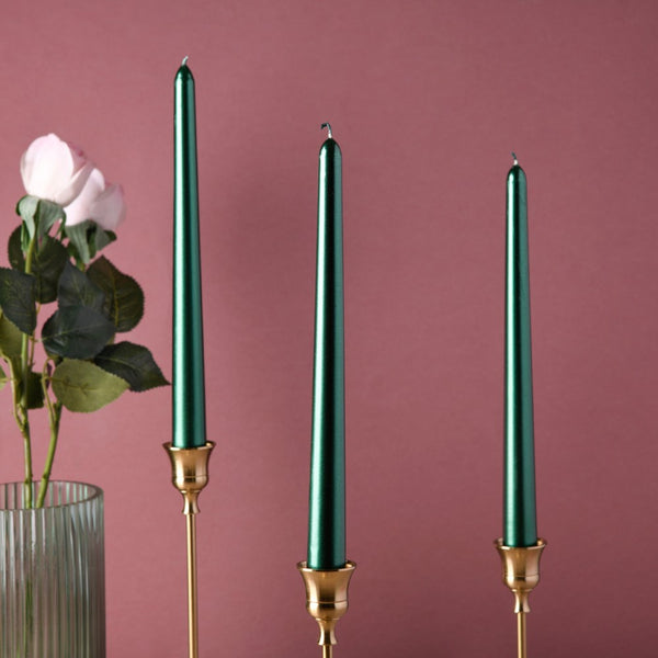 Smooth Taper Candle Set of 4