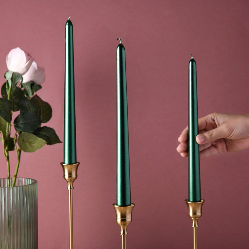 Smooth Taper Candle Set of 4 - Candle | Home decor