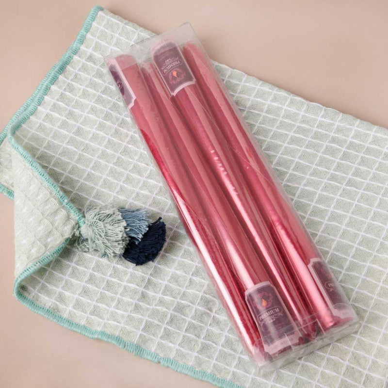 Smooth Taper Candle Set of 4 - Candle | Home decor