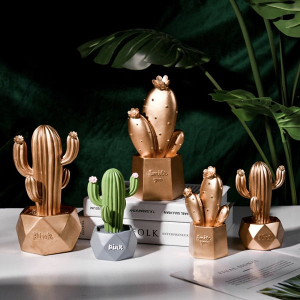 Cactus Showpiece Large - Showpiece | Home decor item | Room decoration item