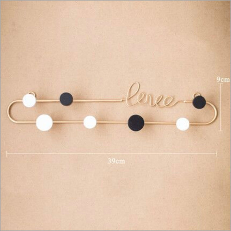 Wall Hook Black White - Wall hook/wall hanger for wall decoration & wall design | Home & room decoration ideas