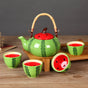 Watermelon Teaset Fiesta - Tea cup set, tea set, teapot set | Tea set for Dining Table & Home Decor