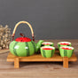 Watermelon Teaset Fiesta - Tea cup set, tea set, teapot set | Tea set for Dining Table & Home Decor