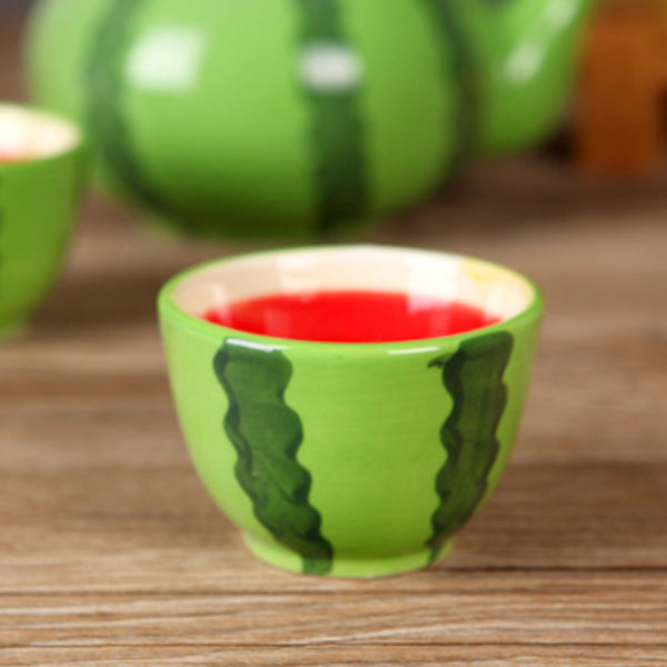 Watermelon Teaset Fiesta - Tea cup set, tea set, teapot set | Tea set for Dining Table & Home Decor
