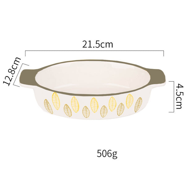 Microwave Trays - Oval - Baking Dish
