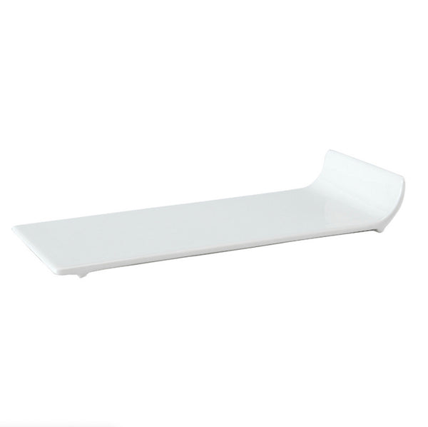White Long Serving Plate