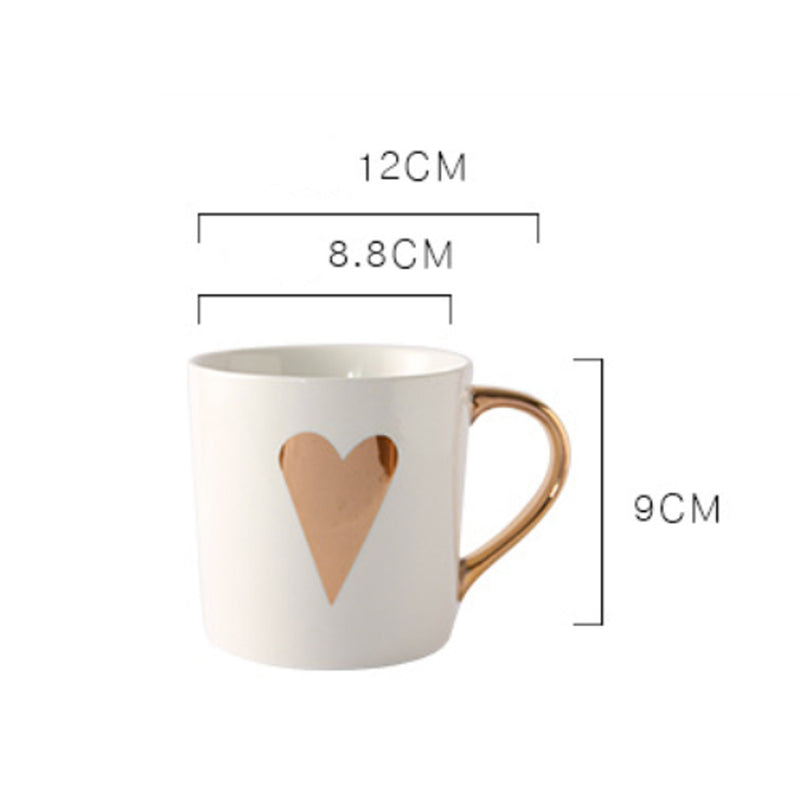 White Coffee Cup- Mug for coffee, tea mug, cappuccino mug | Cups and Mugs for Coffee Table & Home Decor