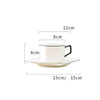 White Cup And Saucer- Tea cup, coffee cup, cup for tea | Cups and Mugs for Office Table & Home Decoration