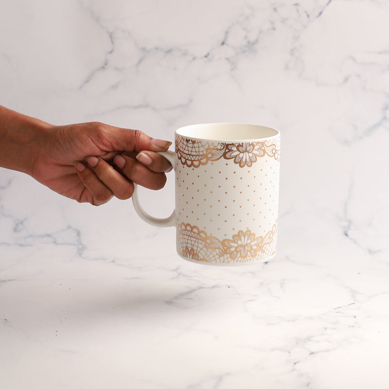 White cups- Mug for coffee, tea mug, cappuccino mug | Cups and Mugs for Coffee Table & Home Decor