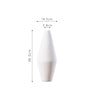 White Flower Vases - Flower vase for home decor, office and gifting | Home decoration items