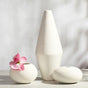 White Flower Vases - Flower vase for home decor, office and gifting | Home decoration items