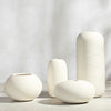 White Flower Vases - Flower vase for home decor, office and gifting | Home decoration items